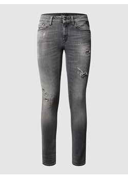Jeansy o kroju skinny fit z bawełny ekologicznej model ‘New Luz’ ze sklepu Peek&Cloppenburg  w kategorii Jeansy damskie - zdjęcie 168293188