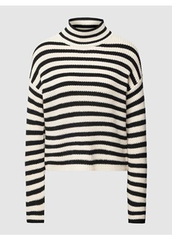 Sweter z dzianiny ze wzorem w paski model ‘FABULOUS’ ze sklepu Peek&Cloppenburg  w kategorii Swetry damskie - zdjęcie 168293337