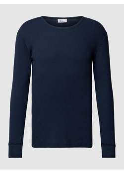 Bluzka z długim rękawem i drobnym prążkowaniem model ‘REVIVAL’ ze sklepu Peek&Cloppenburg  w kategorii T-shirty męskie - zdjęcie 168293547