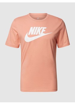 T-shirt z nadrukiem z logo ze sklepu Peek&Cloppenburg  w kategorii T-shirty męskie - zdjęcie 168293607