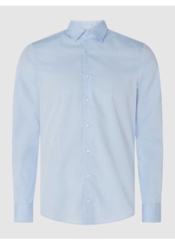 Koszula biznesowa o kroju Slim Fit z bawełny ze sklepu Peek&Cloppenburg  w kategorii Koszule męskie - zdjęcie 168294179