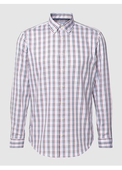Koszula biznesowa o kroju regular fit w kratkę vichy ze sklepu Peek&Cloppenburg  w kategorii Koszule męskie - zdjęcie 168294416
