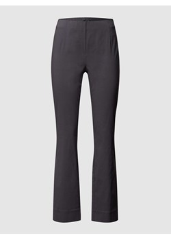 Spodnie ze streczu o kroju slim fit z mieszanki wiskozy ze sklepu Peek&Cloppenburg  w kategorii Spodnie damskie - zdjęcie 168294435