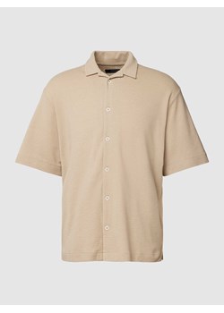 Koszula casualowa z listwą guzikową model ‘EZRA’ ze sklepu Peek&Cloppenburg  w kategorii Koszule męskie - zdjęcie 168294558