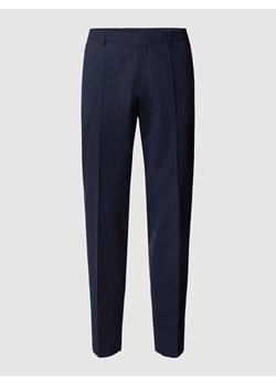 Spodnie do garnituru o kroju slim fit z mieszanki żywej wełny model ‘Genius’ ze sklepu Peek&Cloppenburg  w kategorii Spodnie męskie - zdjęcie 168294559