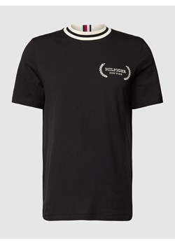T-shirt z wyhaftowanym logo model ‘LAUREL’ ze sklepu Peek&Cloppenburg  w kategorii T-shirty męskie - zdjęcie 168294698