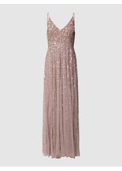 Sukienka wieczorowa z obszyciem cekinami ze sklepu Peek&Cloppenburg  w kategorii Sukienki - zdjęcie 168294895