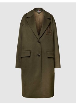 Płaszcz o kroju relaxed fit z kołnierzem z połami ze sklepu Peek&Cloppenburg  w kategorii Płaszcze damskie - zdjęcie 168295378