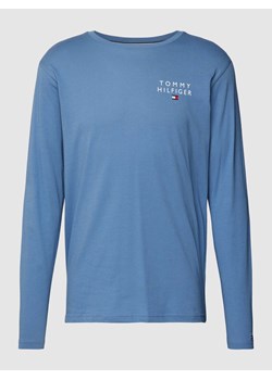 Bluzka z długim rękawem i nadrukiem z logo ze sklepu Peek&Cloppenburg  w kategorii T-shirty męskie - zdjęcie 168295429