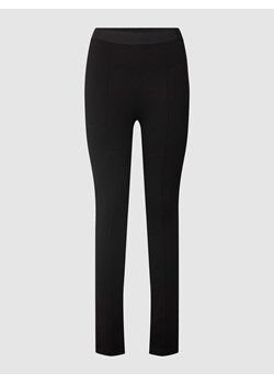 Spodnie z wypustkami model ‘Stretch’ ze sklepu Peek&Cloppenburg  w kategorii Spodnie damskie - zdjęcie 168295678