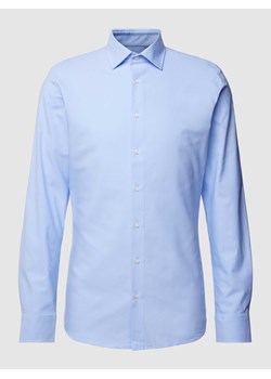 Koszula biznesowa o kroju Super Slim Fit z kołnierzykiem typu kent ze sklepu Peek&Cloppenburg  w kategorii Koszule męskie - zdjęcie 168295949