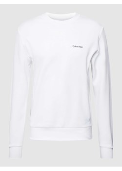 Bluza z detalem z logo ze sklepu Peek&Cloppenburg  w kategorii Bluzy męskie - zdjęcie 168296677