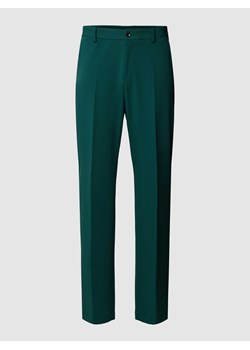 Spodnie do garnituru o kroju regular fit z zakładkami w pasie model ‘Joe’ ze sklepu Peek&Cloppenburg  w kategorii Spodnie męskie - zdjęcie 168297069