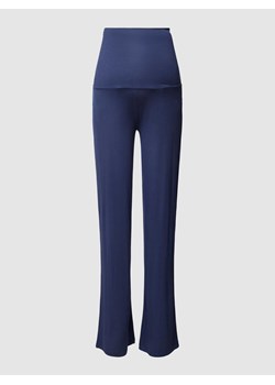 Spodnie materiałowe ciążowe w jednolitym kolorze model ‘ALISON’ ze sklepu Peek&Cloppenburg  w kategorii Spodnie ciążowe - zdjęcie 168297126