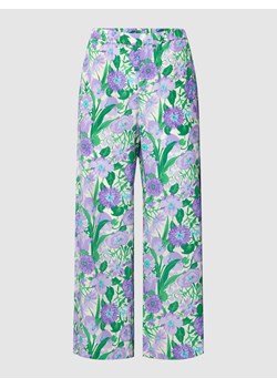Spodnie ze wzorem na całej powierzchni model ‘KARMAN’ ze sklepu Peek&Cloppenburg  w kategorii Spodnie damskie - zdjęcie 168297277