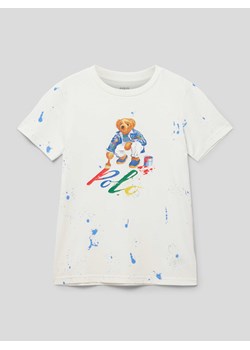 T-shirt z nadrukowanym motywem ze sklepu Peek&Cloppenburg  w kategorii T-shirty chłopięce - zdjęcie 168297475