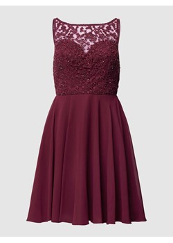 Sukienka koktajlowa o długości mini z kwiatową koronką ze sklepu Peek&Cloppenburg  w kategorii Sukienki - zdjęcie 168297556