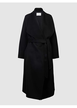 Płaszcz z wiązanym paskiem model ‘CARRIE ROSE’ ze sklepu Peek&Cloppenburg  w kategorii Płaszcze damskie - zdjęcie 168297659