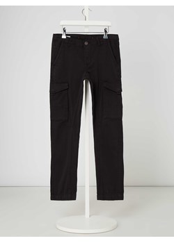 Spodnie cargo o kroju slim fit z dodatkiem streczu model ‘Paul’ ze sklepu Peek&Cloppenburg  w kategorii Spodnie chłopięce - zdjęcie 168297816