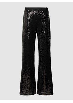 Spodnie z cekinowym obszyciem na całej powierzchni model ‘Mikkeline’ ze sklepu Peek&Cloppenburg  w kategorii Spodnie damskie - zdjęcie 168297846