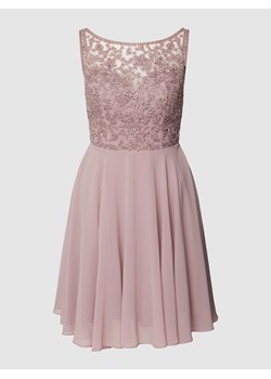 Sukienka koktajlowa o długości mini z kwiatową koronką ze sklepu Peek&Cloppenburg  w kategorii Sukienki - zdjęcie 168298065