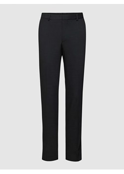 Spodnie do garnituru o kroju slim fit z dodatkiem żywej wełny model ‘Hesten’ ze sklepu Peek&Cloppenburg  w kategorii Spodnie męskie - zdjęcie 168299137