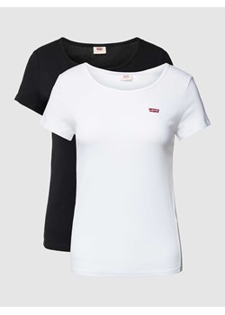T-shirt z okrągłym dekoltem w zestawie 2 szt. ze sklepu Peek&Cloppenburg  w kategorii Bluzki damskie - zdjęcie 168299279