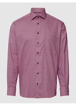 Koszula biznesowa o kroju comfort fit z kołnierzykiem typu kent ze sklepu Peek&Cloppenburg  w kategorii Koszule męskie - zdjęcie 168299417