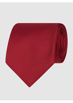 Krawat z czystego jedwabiu (8 cm) ze sklepu Peek&Cloppenburg  w kategorii Krawaty - zdjęcie 168299807