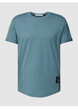 T-shirt z naszywką z logo ze sklepu Peek&Cloppenburg  w kategorii T-shirty męskie - zdjęcie 168300648