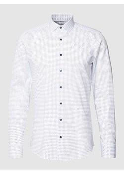 Koszula biznesowa o kroju regular fit z wzorem na całej powierzchni model ‘Modern’ ze sklepu Peek&Cloppenburg  w kategorii Koszule męskie - zdjęcie 168301467