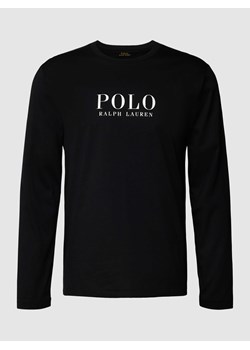Bluzka z długim rękawem i nadrukiem z logo model ‘LIQUID’ ze sklepu Peek&Cloppenburg  w kategorii T-shirty męskie - zdjęcie 168301697