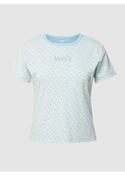 T-shirt z kwiatowym wzorem model ‘RICKIE’ ze sklepu Peek&Cloppenburg  w kategorii Bluzki damskie - zdjęcie 168302057