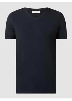 T-shirt z dodatkiem streczu model ‘Lincoln’ ze sklepu Peek&Cloppenburg  w kategorii T-shirty męskie - zdjęcie 168302585