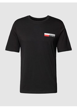 T-shirt z nadrukiem z logo model ‘CORP’ ze sklepu Peek&Cloppenburg  w kategorii T-shirty męskie - zdjęcie 168302797