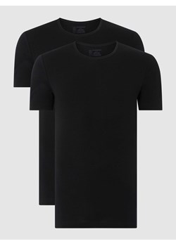 T-shirt ze streczem w zestawie 2 szt. ze sklepu Peek&Cloppenburg  w kategorii Podkoszulki męskie - zdjęcie 168303028