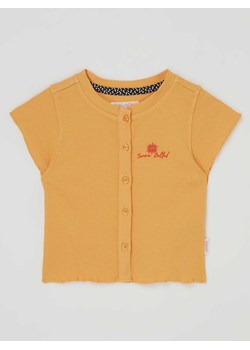 T-shirt z listwą guzikową model ‘Henrieke’ ze sklepu Peek&Cloppenburg  w kategorii Bluzki dziewczęce - zdjęcie 168303116