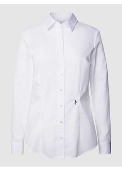 Bluzka koszulowa z wyhaftowanym motywem ze sklepu Peek&Cloppenburg  w kategorii Koszule damskie - zdjęcie 168303186