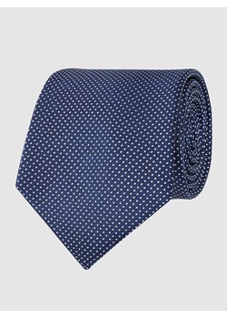 Krawat jedwabny ze wzorem na całej powierzchni ze sklepu Peek&Cloppenburg  w kategorii Krawaty - zdjęcie 168303396