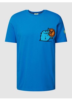 T-shirt z naszywką z motywem ze sklepu Peek&Cloppenburg  w kategorii T-shirty męskie - zdjęcie 168303445