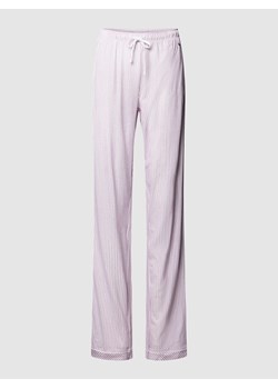 Spodnie od piżamy z mieszanki bawełny i wiskozy ze sklepu Peek&Cloppenburg  w kategorii Piżamy damskie - zdjęcie 168303589