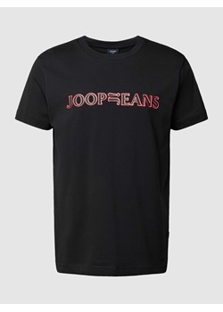 T-shirt z nadrukiem z logo model ‘Cassian’ ze sklepu Peek&Cloppenburg  w kategorii T-shirty męskie - zdjęcie 168303629