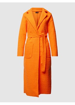Płaszcz z wiązanym paskiem ze sklepu Peek&Cloppenburg  w kategorii Płaszcze damskie - zdjęcie 168303838