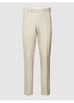 Spodnie do garnituru z dodatkiem żywej wełny ze sklepu Peek&Cloppenburg  w kategorii Spodnie męskie - zdjęcie 168304467