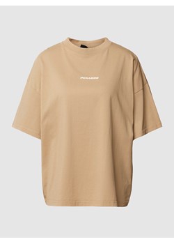 T-shirt o kroju oversized z nadrukiem z logo model ‘Culla’ ze sklepu Peek&Cloppenburg  w kategorii Bluzki damskie - zdjęcie 168304746