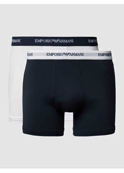 Obcisłe bokserki z mieszanki bawełny z elastycznym paskiem z logo ze sklepu Peek&Cloppenburg  w kategorii Majtki męskie - zdjęcie 168305118