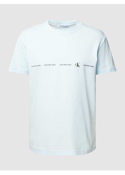 T-shirt z nadrukiem z logo ze sklepu Peek&Cloppenburg  w kategorii T-shirty męskie - zdjęcie 168305269