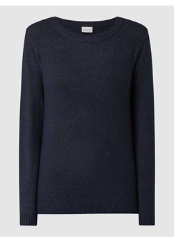 Sweter z dzianiny z okrągłym dekoltem model ‘Viril’ ze sklepu Peek&Cloppenburg  w kategorii Swetry damskie - zdjęcie 168305608