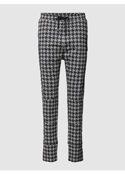 Spodnie materiałowe ze wzorem na całej powierzchni model ‘FUTURE 2.0’ ze sklepu Peek&Cloppenburg  w kategorii Spodnie damskie - zdjęcie 168305788