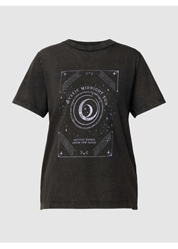 T-shirt z nadrukowanym motywem ze sklepu Peek&Cloppenburg  w kategorii Bluzki damskie - zdjęcie 168305877